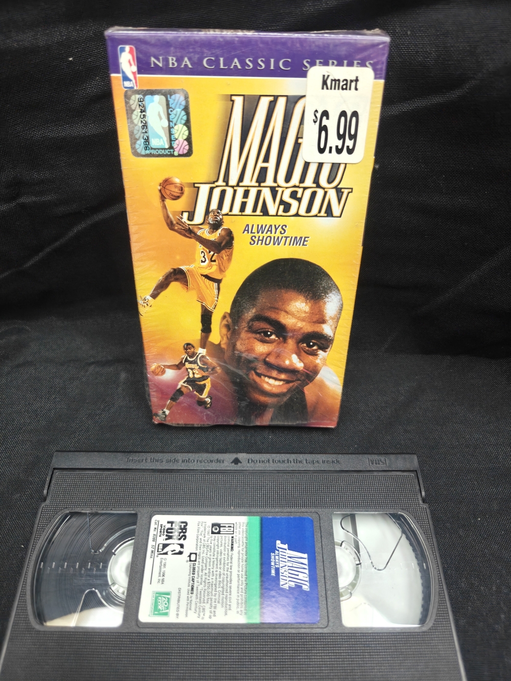 Magic Johnson NBA Classic Series VHS - Yellow Collectible